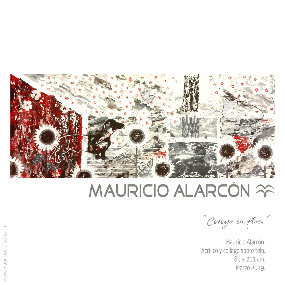Mauricio Alarcón. "Cerezo en flor."
